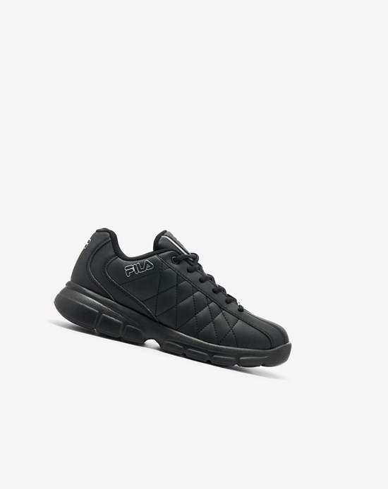 Fila Fulcrum 3 Tenisove Shoes Čierne Čierne Strieborne | SMW-749218